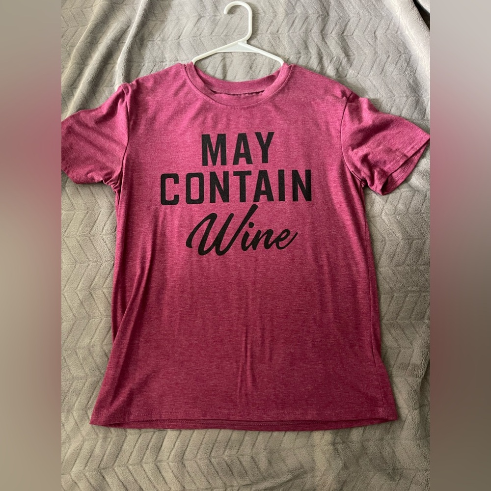 May contain wine t shirt
